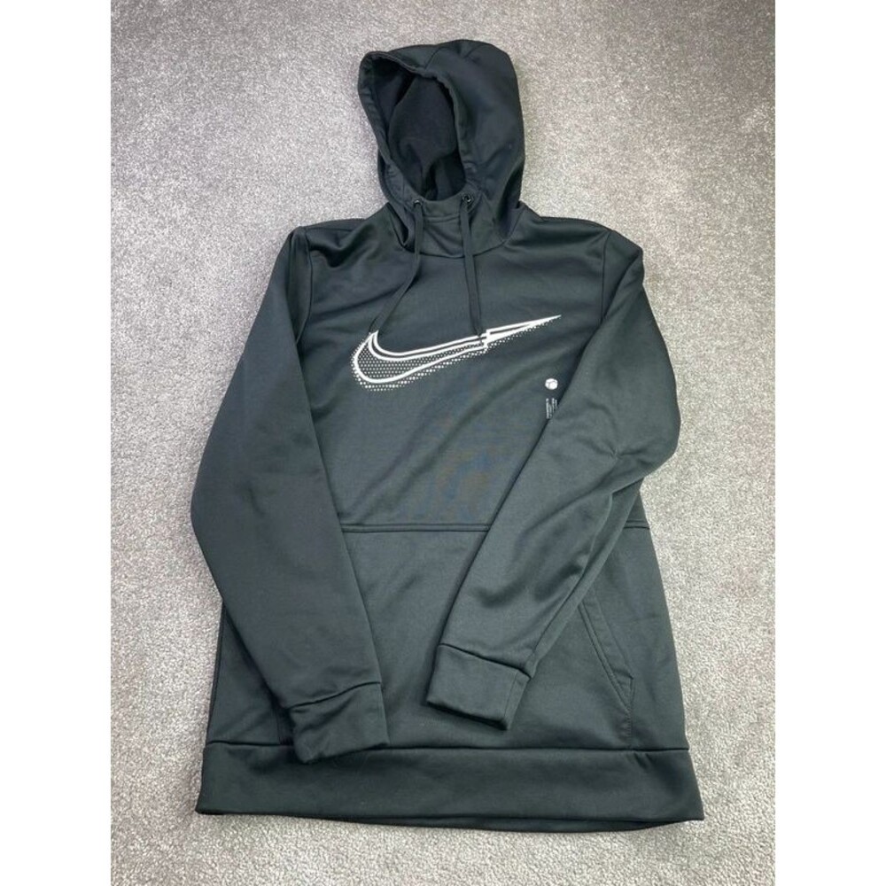 Nike Hoodie Men’s Small Black Therma Fit